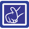 helping hand logo (4-finger)